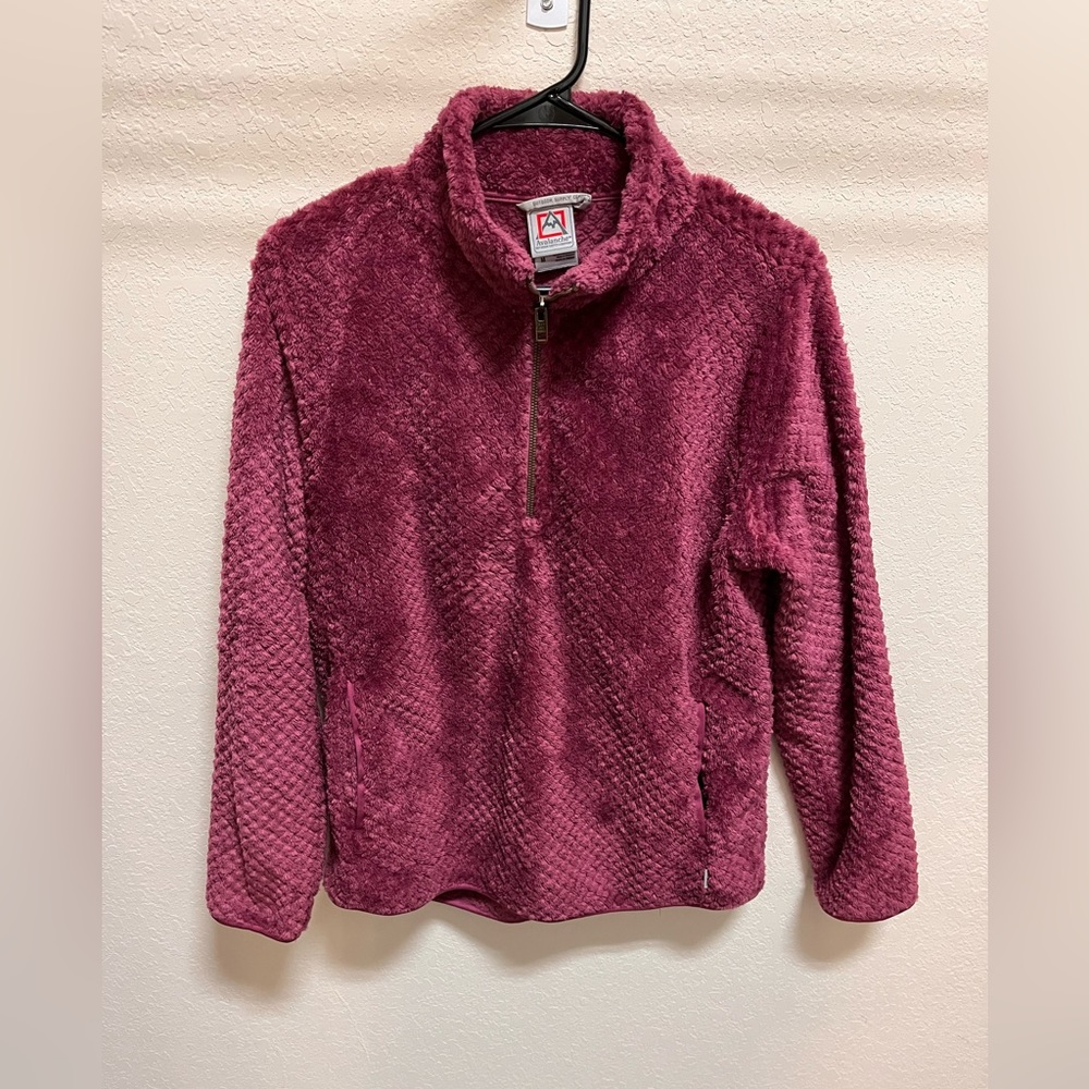 WOMENS AVALANCHE 1/4 ZIP PULLOVER FLEECE SIZE MEDIUM
